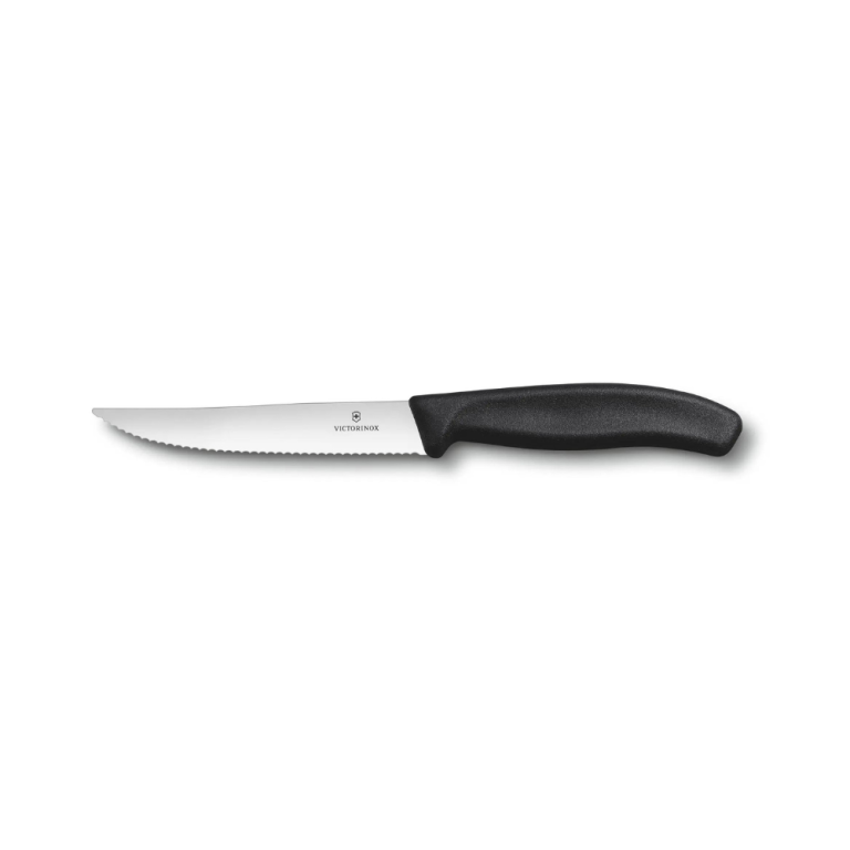 Steak Pizza Knife Black