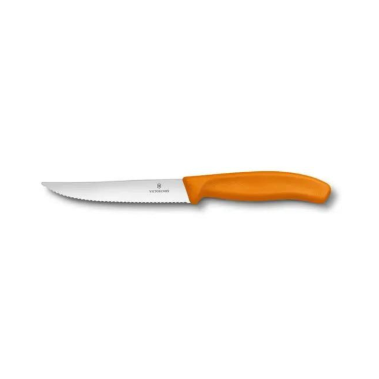 Steak Pizza Knife Orange