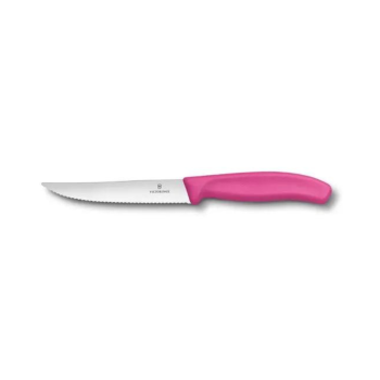 Steak Pizza Knife Pink