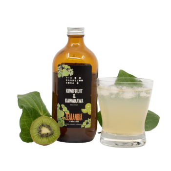Six Barrel Soda Kiwifruit & Kawakawa Syrup 500ml (Limited Edition)