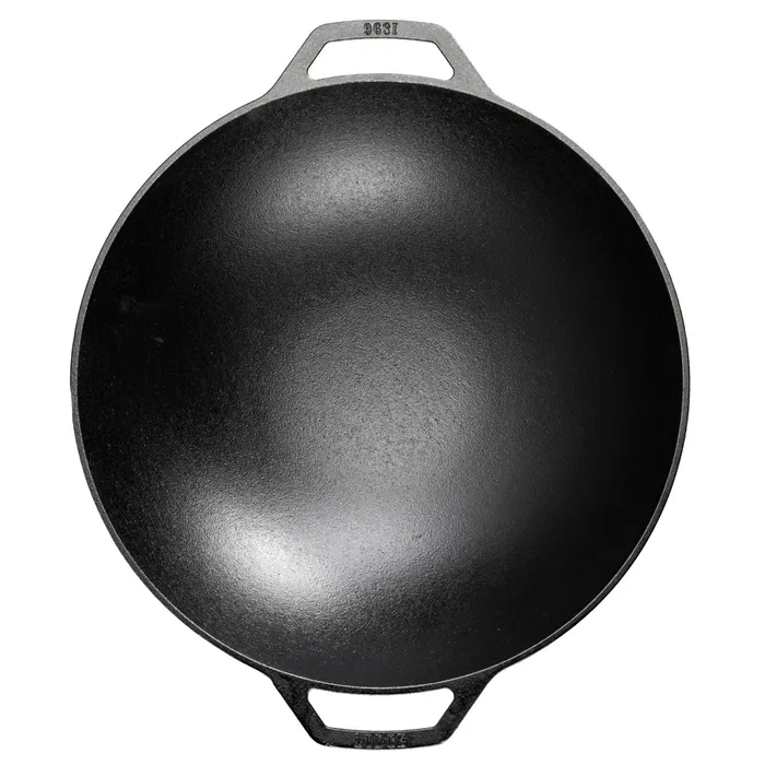 Lodge L9MW 9 Pre-Seasoned Mini Cast Iron Wok