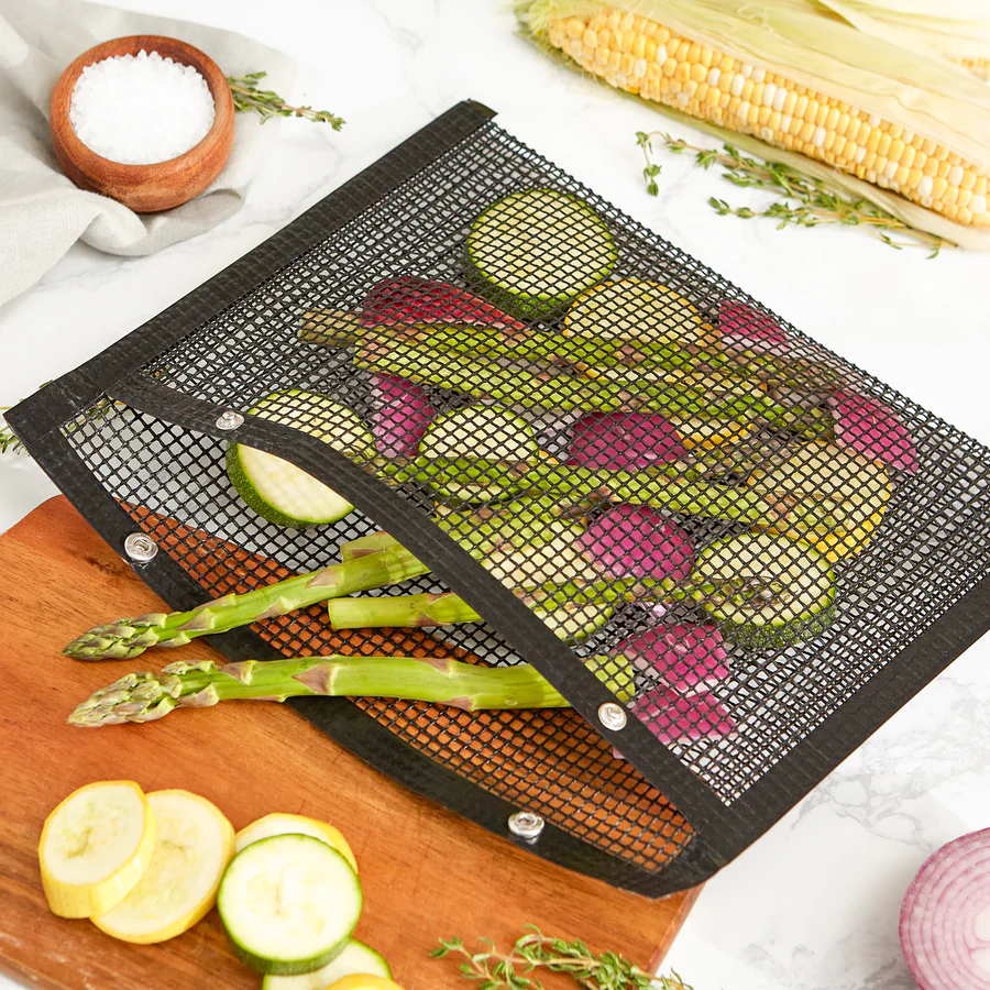 RSVP BBQ Mesh Grill Bag (2 Sizes) Chef's Complements