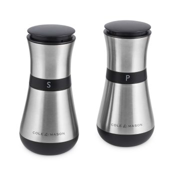 Cole & Mason Tap Salt and Pepper Grinder Set