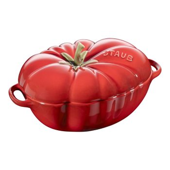 Staub Ceramic Tomato Cocotte 19cm 0.5L