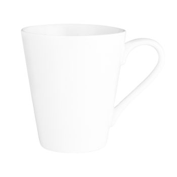 Wilkie Brothers New Bone Porcelain Conical Mug 300ml