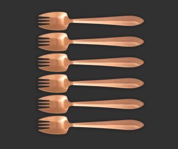 74102 – Splayd Black Label Rose Gold Satin 6pc Set – Black Background for Packaging – LS1