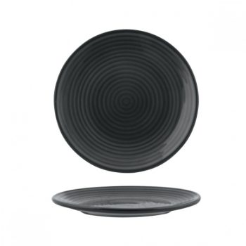 90870-zuma-round-plate-ribbed-jupiter-210mm