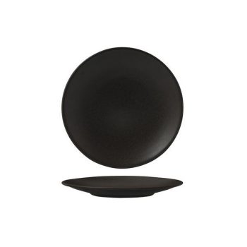 Zuma Charcoal Round Tapas Plate (2 Sizes)