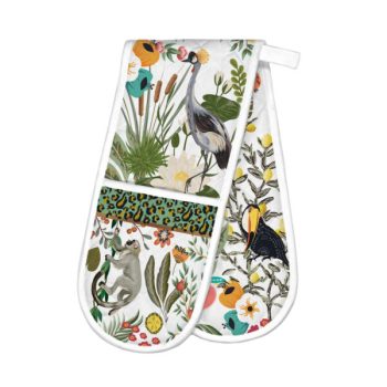 Michel Design Works Wild Lemon Double Oven Glove