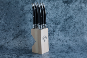 André Verdier Knife Block Black (1)
