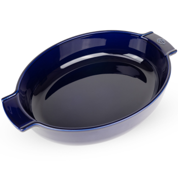 Peugeot Ceramic Oval Baker Blue (2 Sizes)