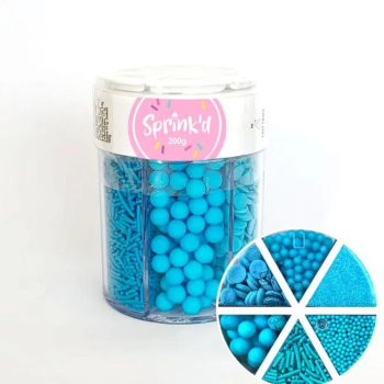 Sprink'd 6 Cavity 200g Bright Blue
