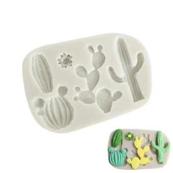 Cake Craft Cactus Silicone Mould