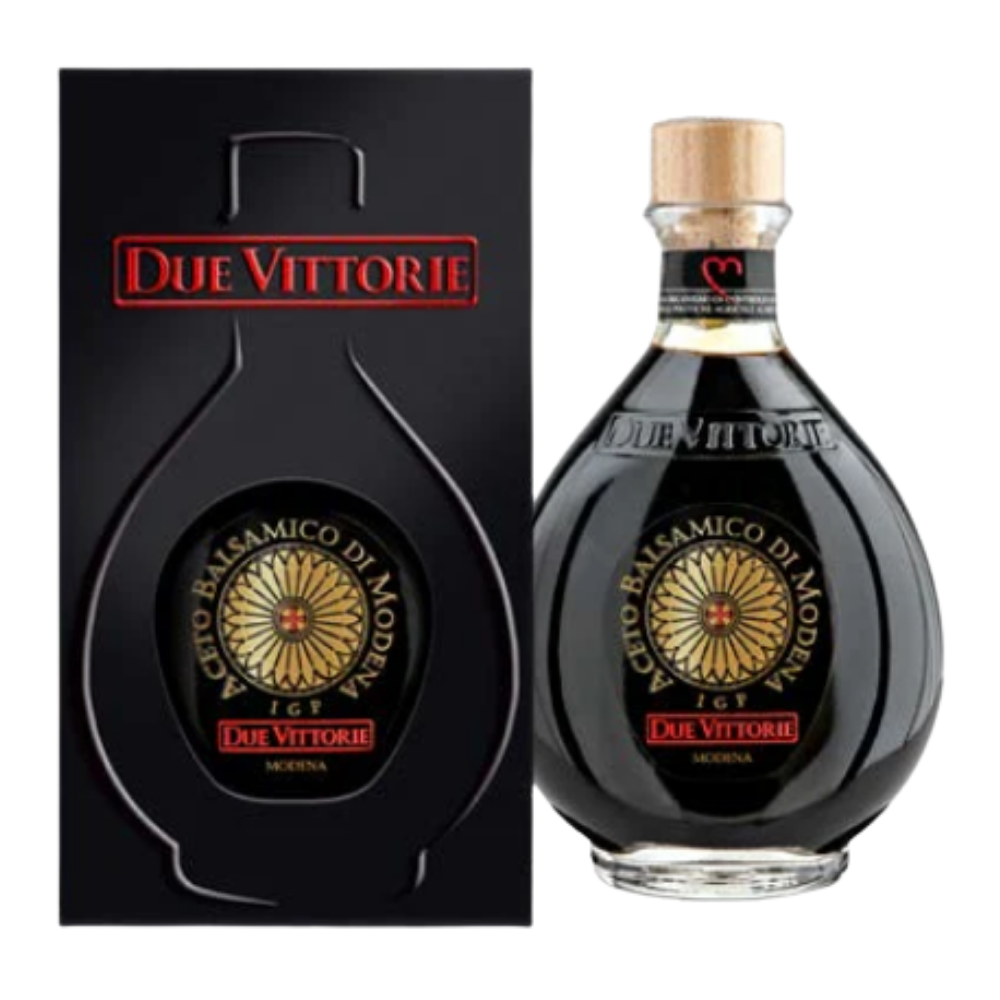 Due Vittorie Oro Gold Balsamic Vinegar 250ml Gift Box (1)