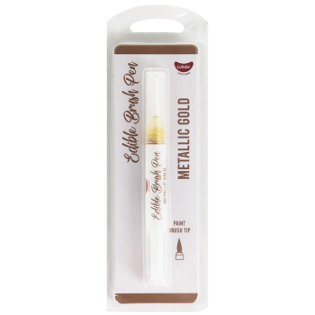 GoBake Edible Brush Pen Metallic Gold