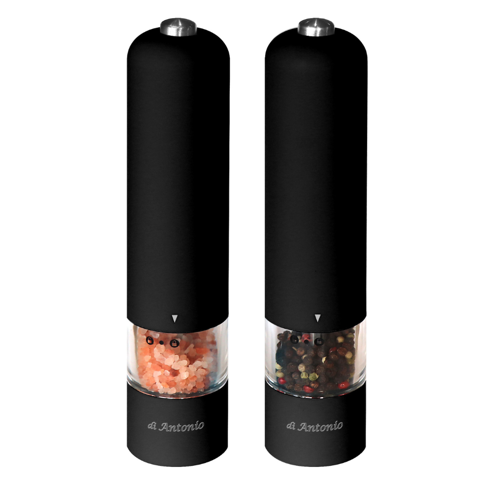 Di Antonio Electric Salt & Pepper Mill Set 22.5cm Chef's Complements