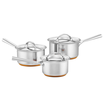 Essteele Per Vita 3 Piece Saucepan Set