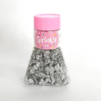 Sprink'd Geode Rocks Silver