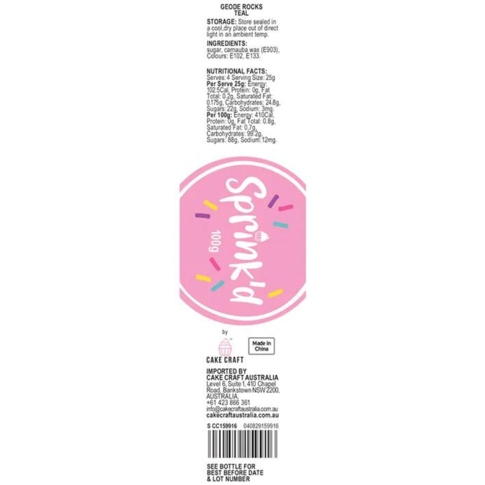 Geode Rocks Teal (2)