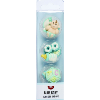 GoBake Dec Ons Baby Blue Pack of 6