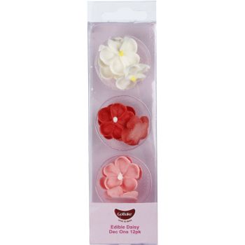 GoBake Dec Ons Daisy Valentine Pack of 12