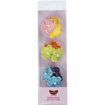 GoBake Dec Ons Daisy Bright Pack of 12