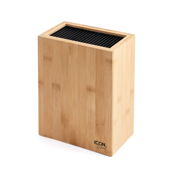 Icon Chef Universal Knife Block Plus Bamboo