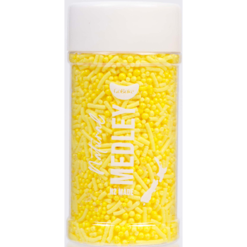 GoBake Natural Yellow Sprinkles 85g