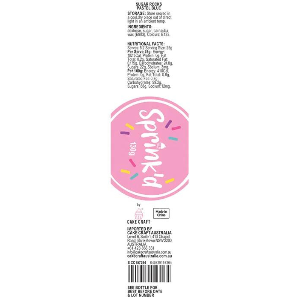 Pastel Blue Sugar Rocks (1)