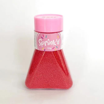 Sprink'd Sanding Sugar Red
