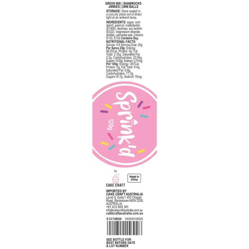 Shamrock Jimmies 120g (2)