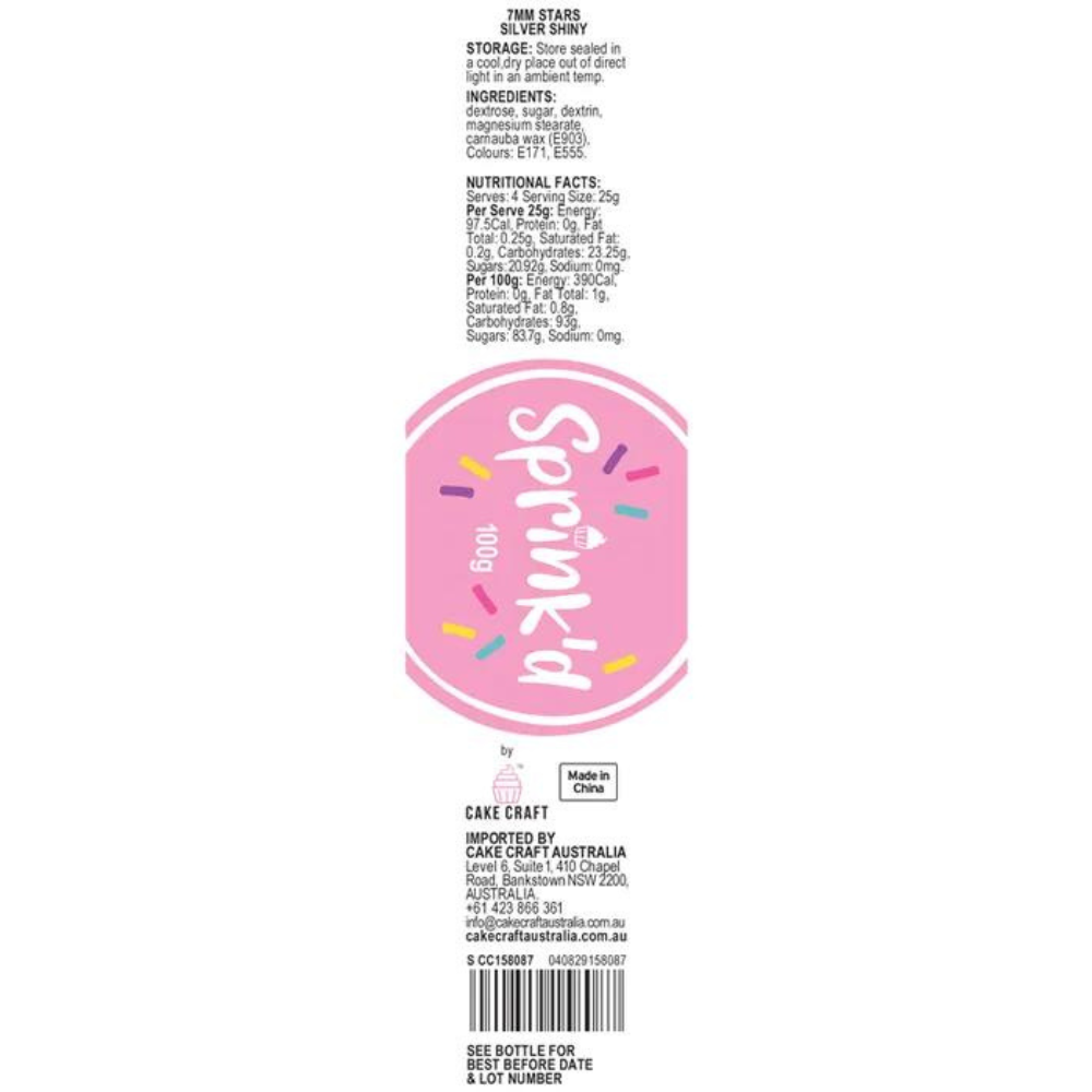 Silver Stars 7mm (2)