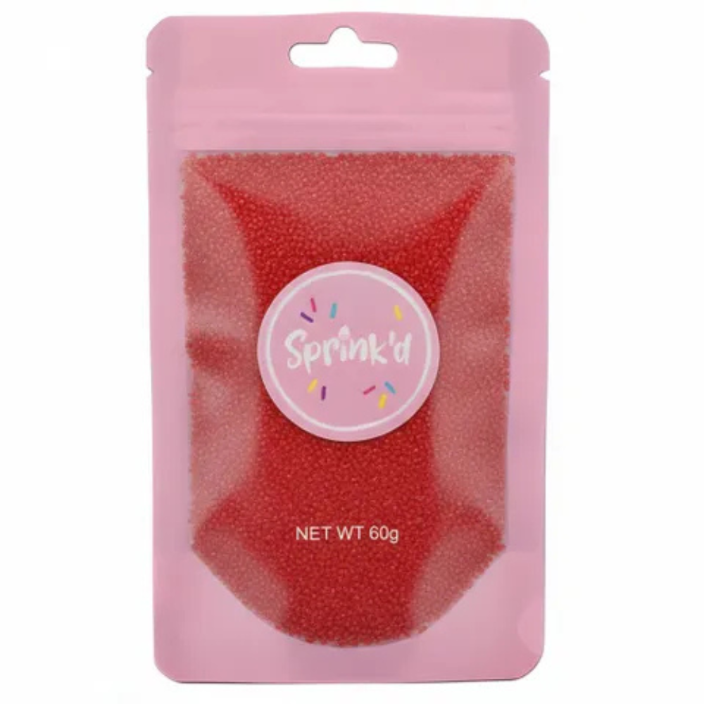 Sprink’d Sanding Sugar Red