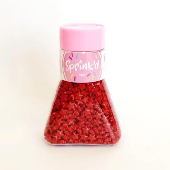 Sprink'd Stars 7mm Red