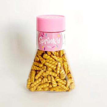 Sprink'd Unicorn Horns Gold