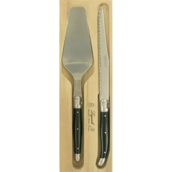 André Verdier Laguiole Debutant Cake Server Set Black