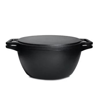 CrushGrind Kim_Bo Cast Iron Double Dutch Oven 6.4L