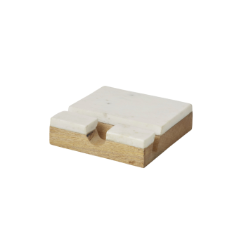 Academy Eliot Marble and Wood Tablet Recipe Stand