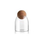 Gabel & Teller Glass Jar/ Bottle with Cork Ball Lid 500ml