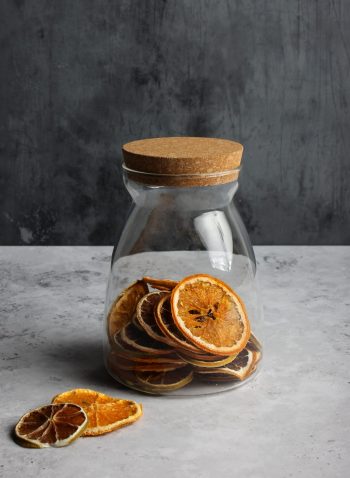Gabel & Teller Glass Jar/ Canister with Cork Lid 1L