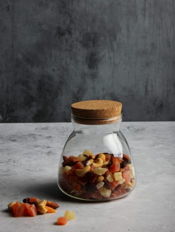 Gabel & Teller Glass Jar/ Canister with Cork Lid 500ml