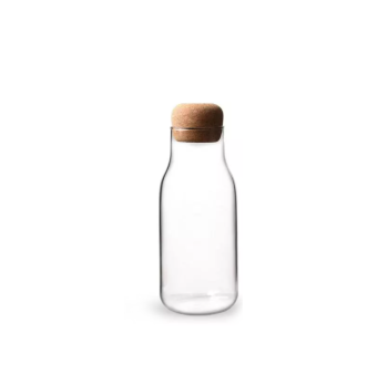 Gabel & Teller Glass Jar/ Bottle with Cork Lid 300ml