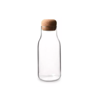 Gabel & Teller Glass Jar/ Bottle with Cork Lid 600ml