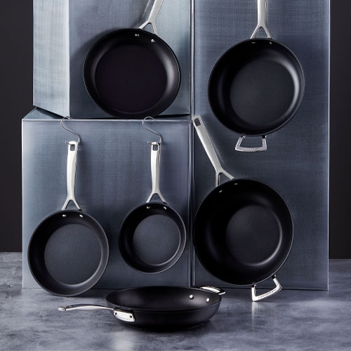 Beka Chef Non-Stick Griddle Pan, 26.5 x 26.5 cm, Silver