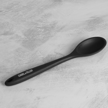 Gabel & Teller Silicone Spoon 27.5cm Black
