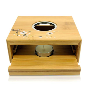 Bamboo Teapot Warmer with Cherry Blossom