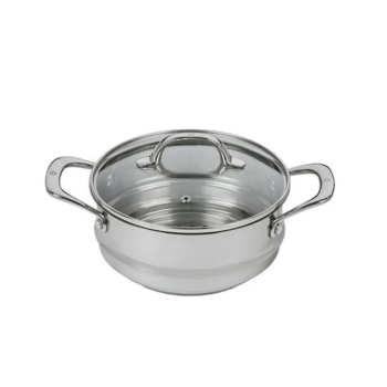 Swiss Diamond Premium Steel Universal Steamer with Lid