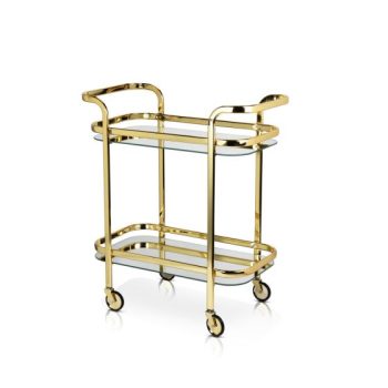 Viski Gold Bar Cart