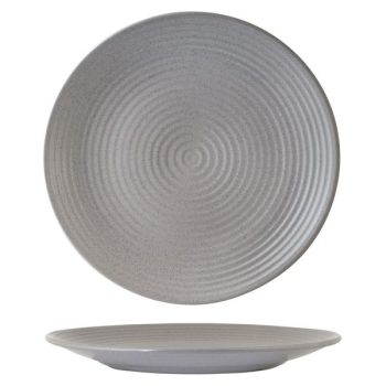 Zuma Haze Round Plate - Ribbed (2 Sizes)
