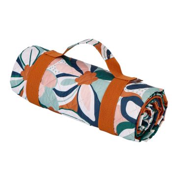 Sachi Picnic Rug Desert Floral 175x142cm